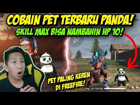 Pet Terbaru Panda Skillnya Sangat Overpower Free Fire