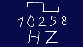 10258 hz square