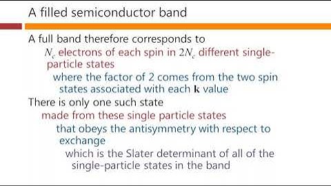 Examples of states of multiple identical particles – David Miller