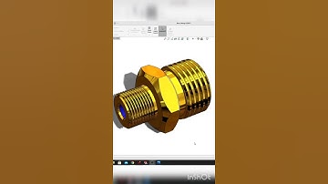Sketch Brass Fitting In Solidworks | Mechanical | Autocad | Catia