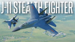 STEALTHILY DOGFIGHTING PLAYERS IN THE J-11 FIGHTER! - DCS World Gameplay feat. Ralfidude