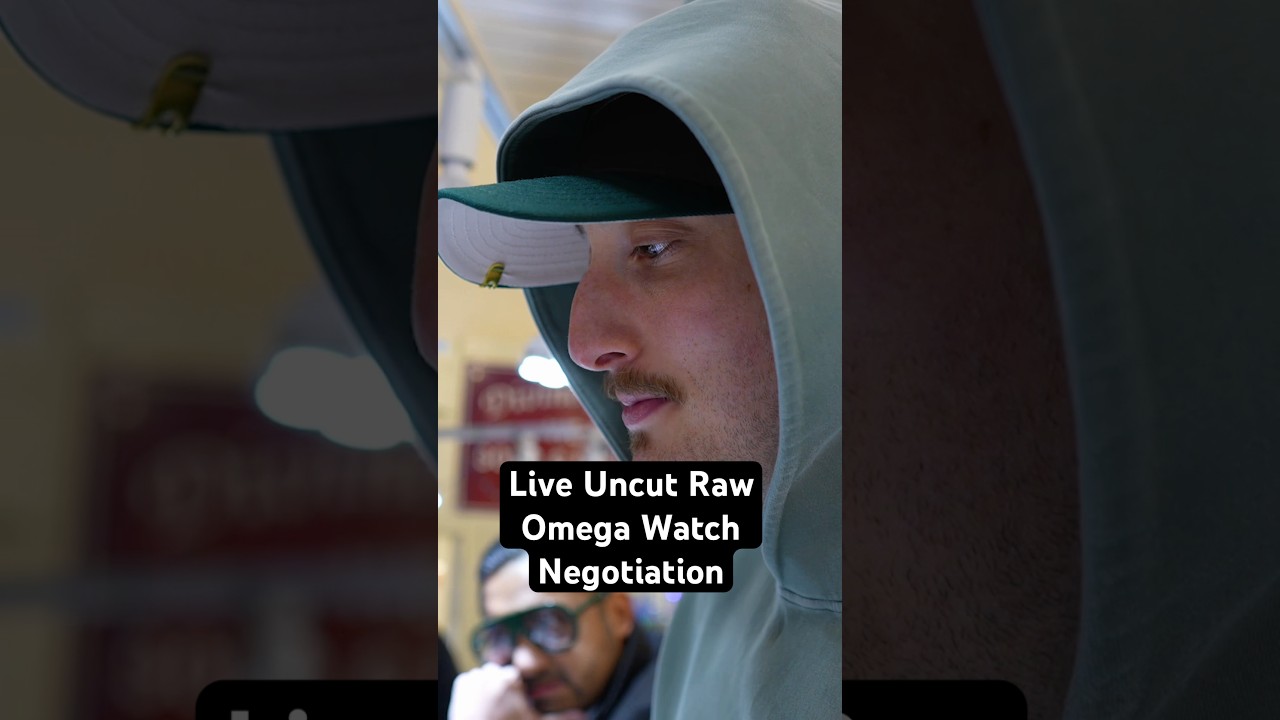 Flipping an omega speedmaster watch for a major profit. Full $100K vid on my YouTube channel