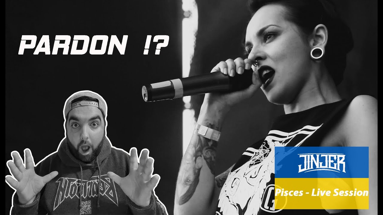 Jinjer Pisces, live session (React Fr) YouTube
