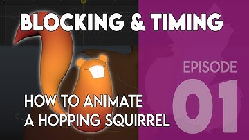 Blocking and Timing: Squirrel Animation Workshop Part 1 of 4 | New Animation Channel!