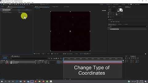 Create basic starfield background for fulldome compositing