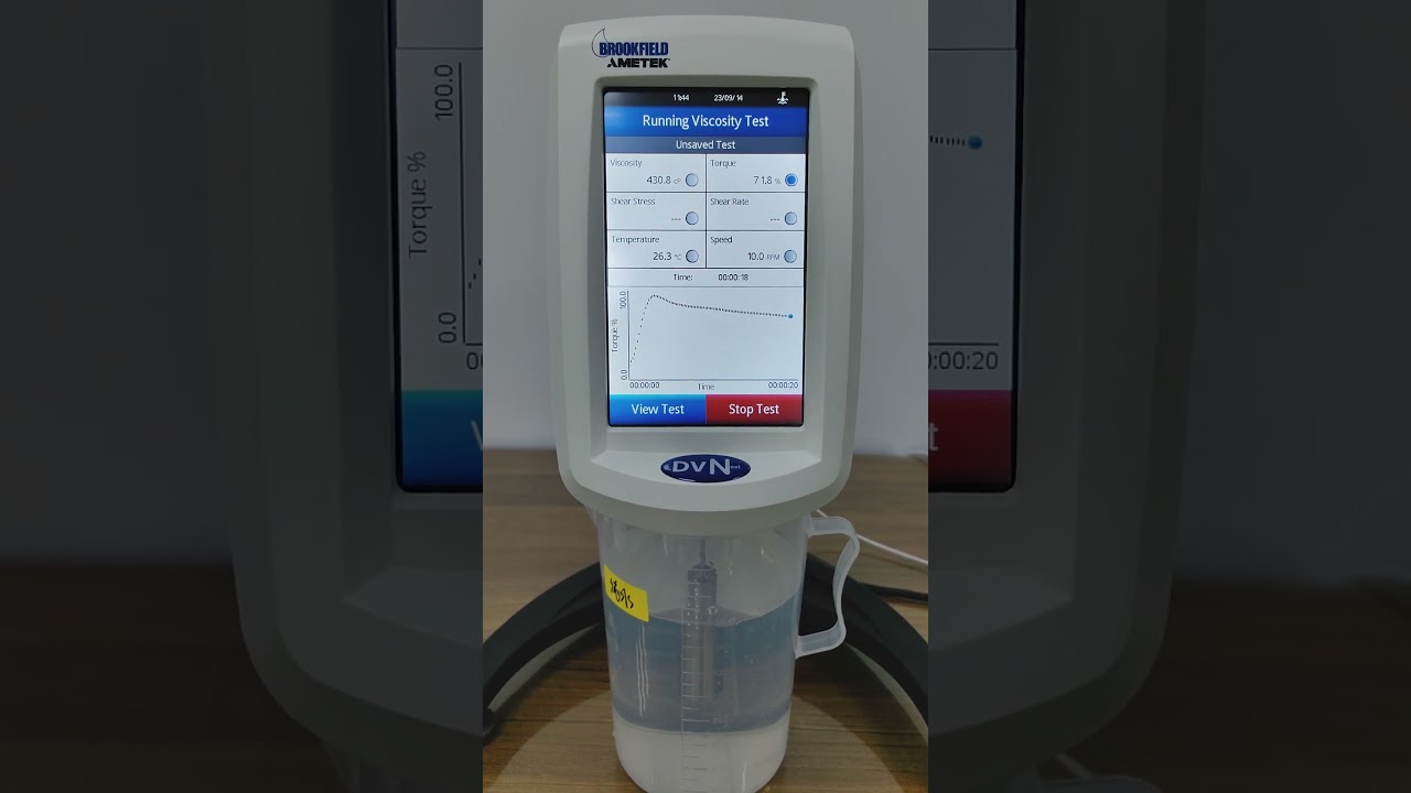 Brookfield Viscosity WD 7101