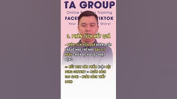 Quy Trình 5 Bước Test Các Yếu Tố Quan Trọng Khi Làm Quảng Cáo Facebook | Nguyễn Tuấn Anh