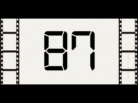 Countdown from 87 to 0 (Retro)