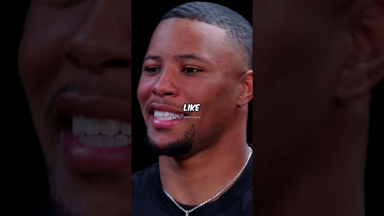 Saquon Barkley Welcome To The NFL Moment