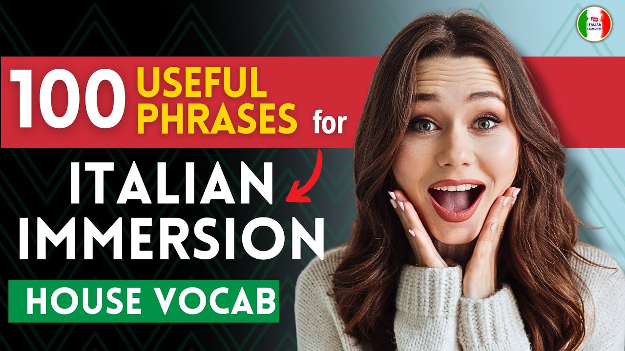 Italian immersion: listen and repeat these phrases to speak better ...