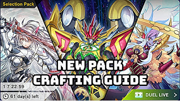 The ULTIMATE CRAFTING GUIDE For The NEW "Future Begins Zero" Pack!