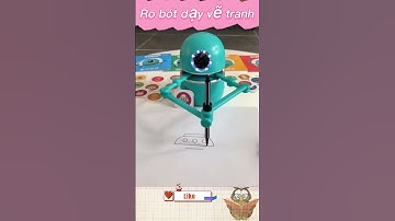 Robot dạy vẽ tranh | Thế Giới Đồ Chơi News #shorts