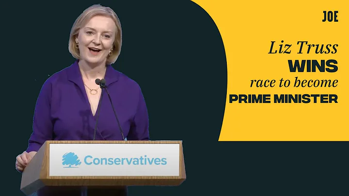 Liz Truss' awkward acceptance speech