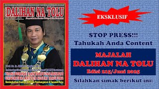 DALIHAN NA TOLU MAGAZINE EDITION 215 JUNE 2025