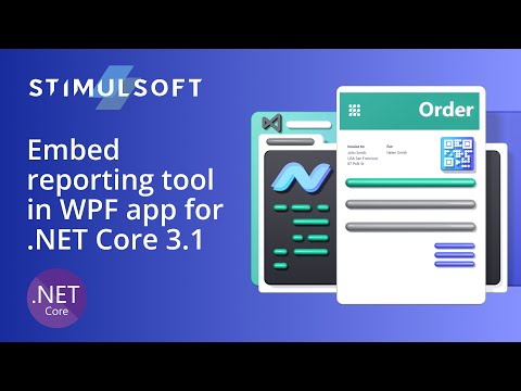 С#, WPF .NET Core 3.1: Embed designer and viewer to Windows Presentation Foundation Application