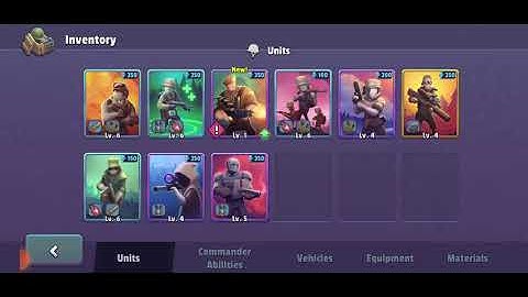 Guns Up Mobile (Unlocking Machine Gunner in Command Center, Level 37)