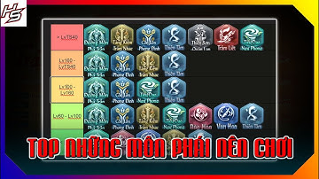 VLTK MOBILE - TOP NHỮNG MÔN PHÁI NÊN CHƠI TRONG PHIÊN BẢN PHÁI TRẢM LIỆT | Thiên Nhai TV