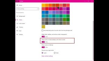 Why Can’t I Change the Color of My Taskbar in Windows 10