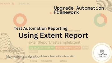 Test Automation Reporting with Extent Reports | Step-by-Step Guide