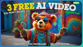 Insane Ai Video Generators 3 Free Ai Prompt Features Tutorial All Styles