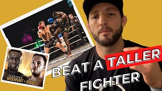 How to beat a taller fighter-Brad Riddell vs Fernando Groenhart Breakdown