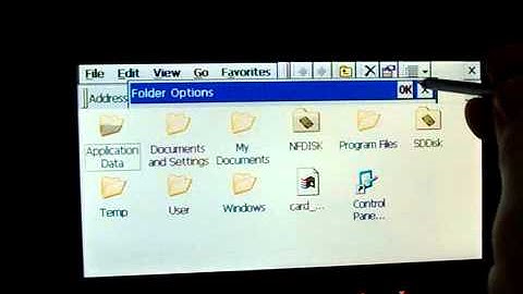GATEQ ENAV 7010i how to get into WINDOWS CE 4.2