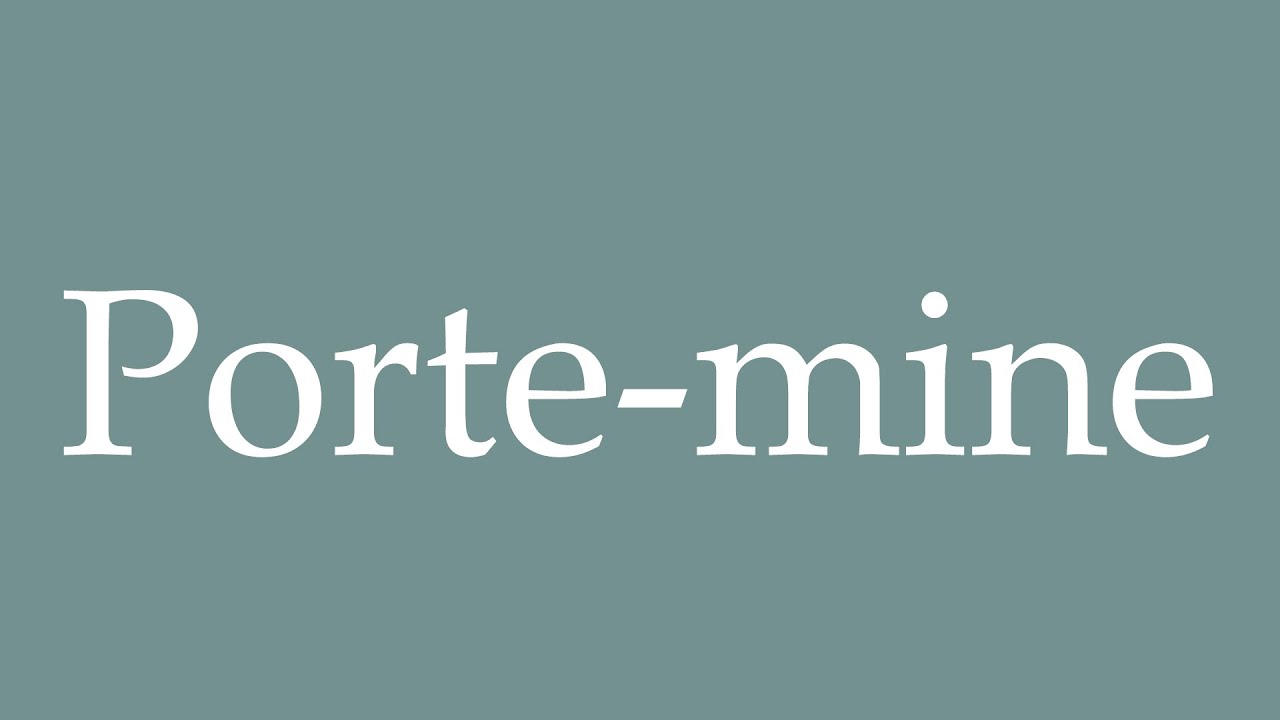 How To Pronounce Porte mine Mechanical Pencil Correctly In French how-to-pronounce-porte-mine-mechanical-pencil-correctly-in-french