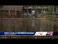 First look at severe flooding in New Smyrna Beach