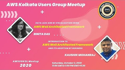 Online Kolkata, India AWS Users Group Meetup
