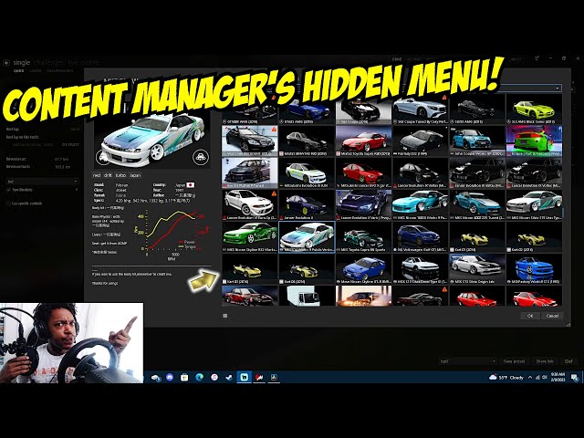 Download Assetto Corsa Content Manager for Windows - Free - 0.8