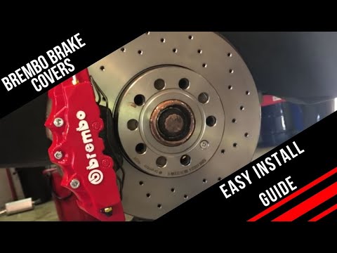 How To Install Brembo Brake Caliper Covers - Quick And Easy