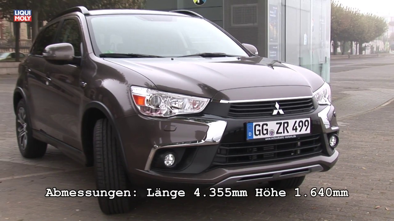 Onlinemotor Mitsubishi Asx 2 2 Diesel 110kw 150ps Automatik Mj 17 Youtube