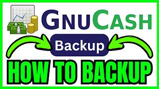 كيفية عمل نسخة احتياطية من برنامج GnuCash (بطريقة سريعة وسهلة) 2026 screenshot 1