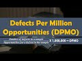 Calculating Defects Per Million Opportunities (DPMO) | Lean Six Sigma Complete Course.