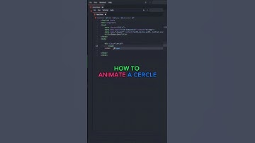 How to animate a cercle | Html Css