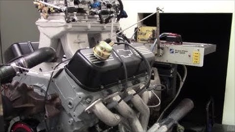 DYNO TEST - 467" Big Block Chevy with GM Iron Oval Port Heads / Tunnel Ram