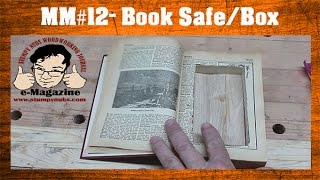 How To Hide Your Workshop Snacks- Make A Hidden Book Safe/Box scroll saw project -Mustache Mike STUMPY NUBS WOODWORKING JOURNAL▻http://www.stumpynubs.com YOUTUBE SUBSCRIBE▻https://www.youtube.com/