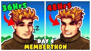 The stream ends when the timer reaches 0:00...(Day 4)