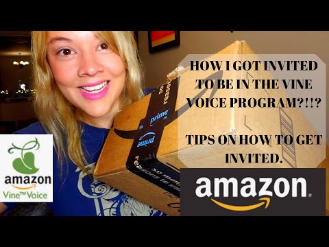 HOW TO GET INVITED TO BE A AMAZON VINE VOICE?  HOW TO  GET IN THIS INVITATION ONLY PROGRAM