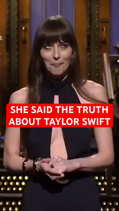 when Dakota Johnson JOKED about Taylor Swift on SNL #taylorswift