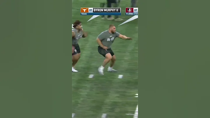 Byron Murphy and Braden Fiske's NFL Draft Combine Run and Club Drill