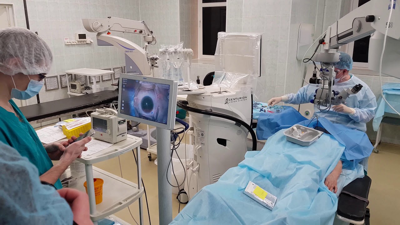 Операция катаракты в краснодаре. Офтальмология операции.