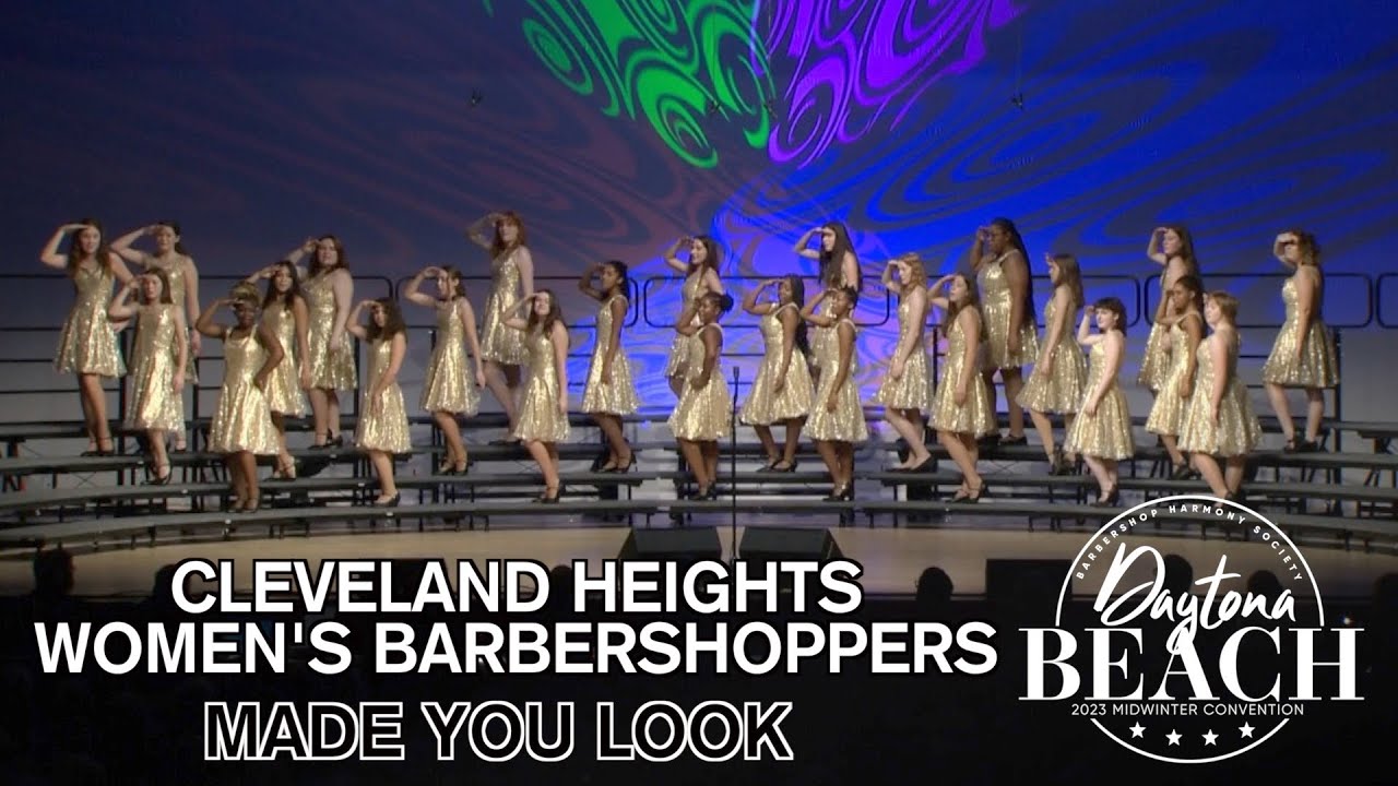Cleveland Heights Women's Barbershoppers - Made You Look (Meghan Trainor cover)