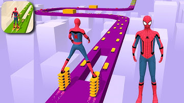 Skater Stacker Gameplay Walkthrough part 2 (iOS) @Lucifernani