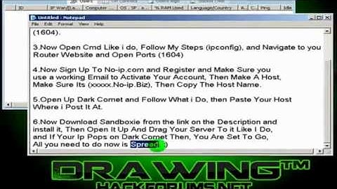 How To Set Up DarkComeT RAT 5 2 By TheKhalifaMoDz