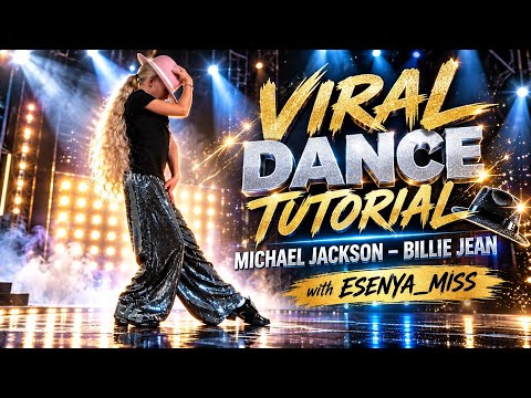 Michael Jackson – Billie Jean Dance Tutorial 🔥 | Viral Dance with ESENYA_MISS #youtubeshorts 