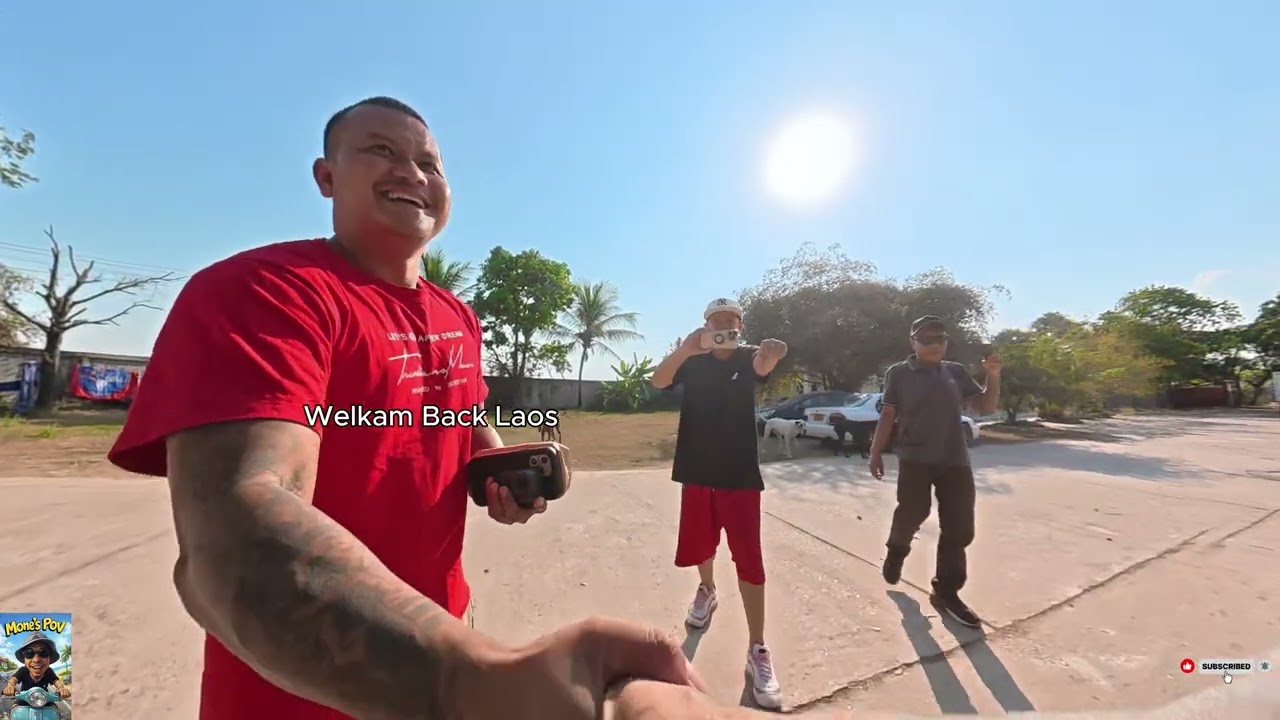 Meeting #Lao youtubers at Aiy Lat Jaidee house