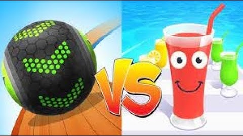 Going Balls vs Juice Run Speedrun All Levels Gameplay