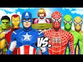 TEAM SPIDER-MAN (2002) vs THE AVENGERS  |  SpiderMan&#39;s Wife Kidnapped - (Superheroes War)