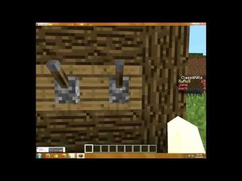 Lever Combination Lock - Minecraft 1.8 tutorial